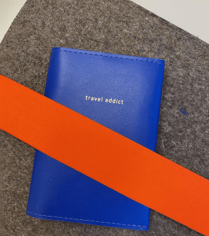 by B+K Passport Cover Travel Addict