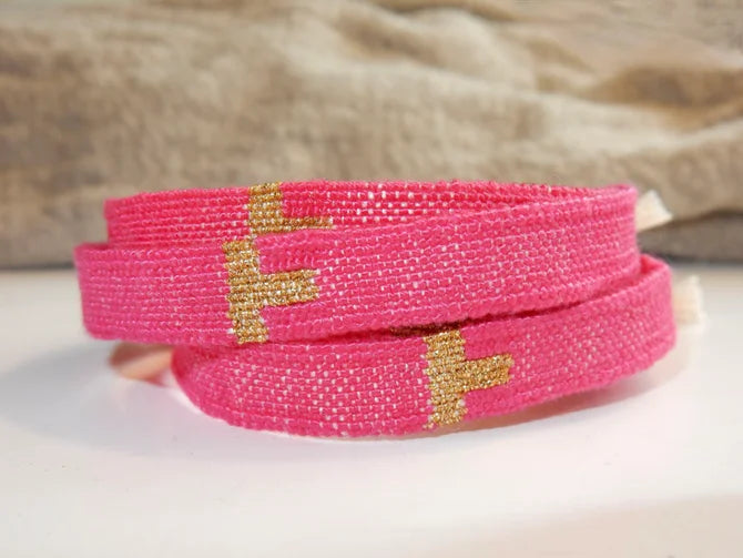 GNOES Limited Edition Webarmband Pink