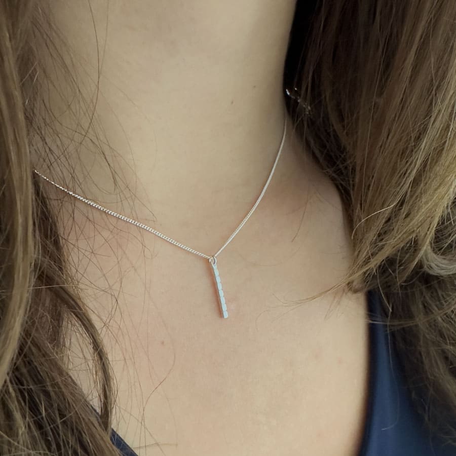 SUSICALA Halskette Camu Stick Sterlingsilber FLCS8F-02