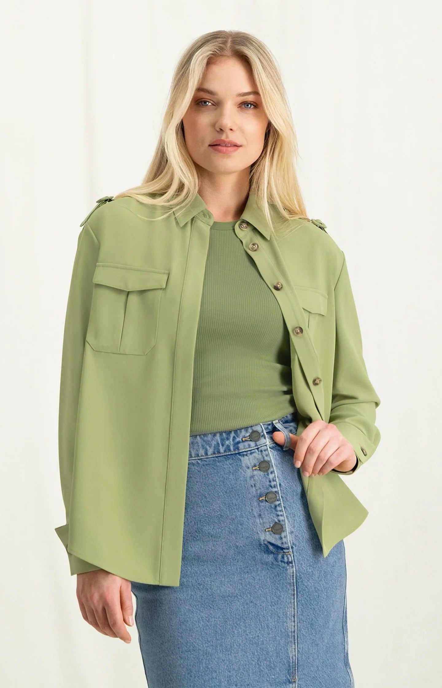 YAYA Riptop Sage Green