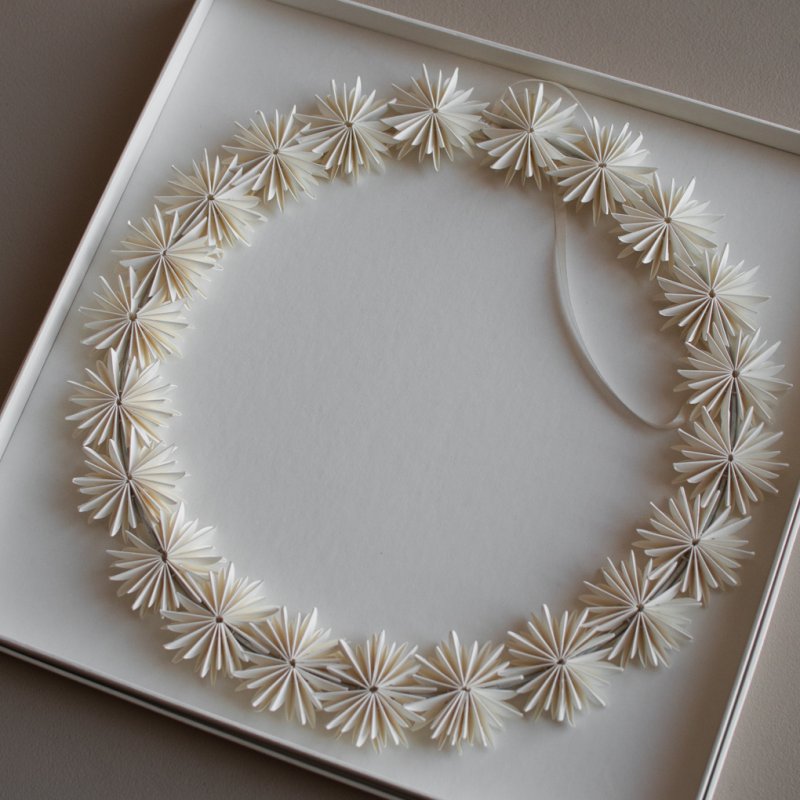 DBKD Paper Flake Wreath