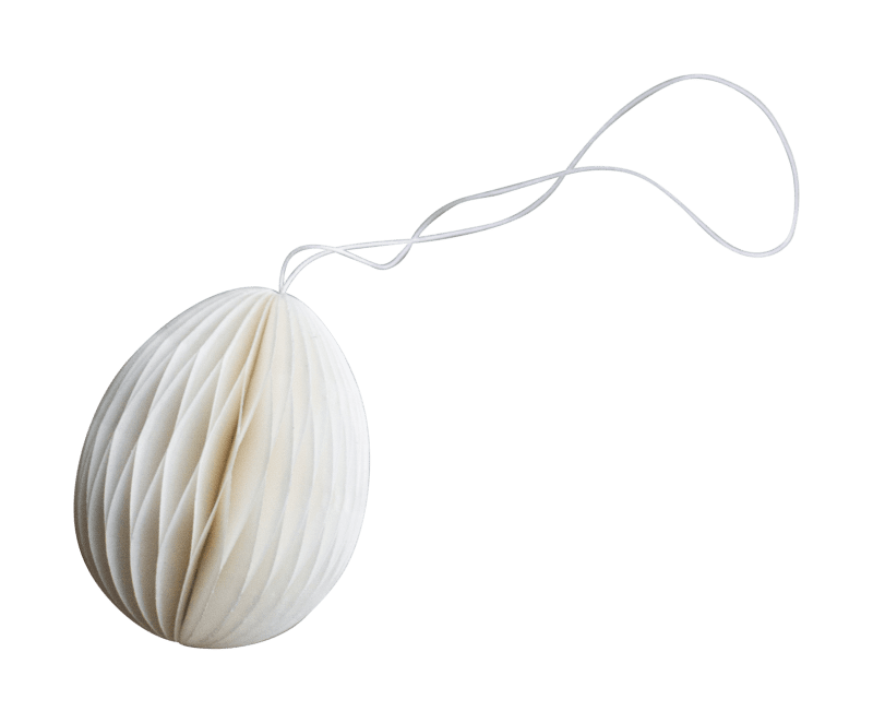 DBKD Ovoid Large Wabenei white