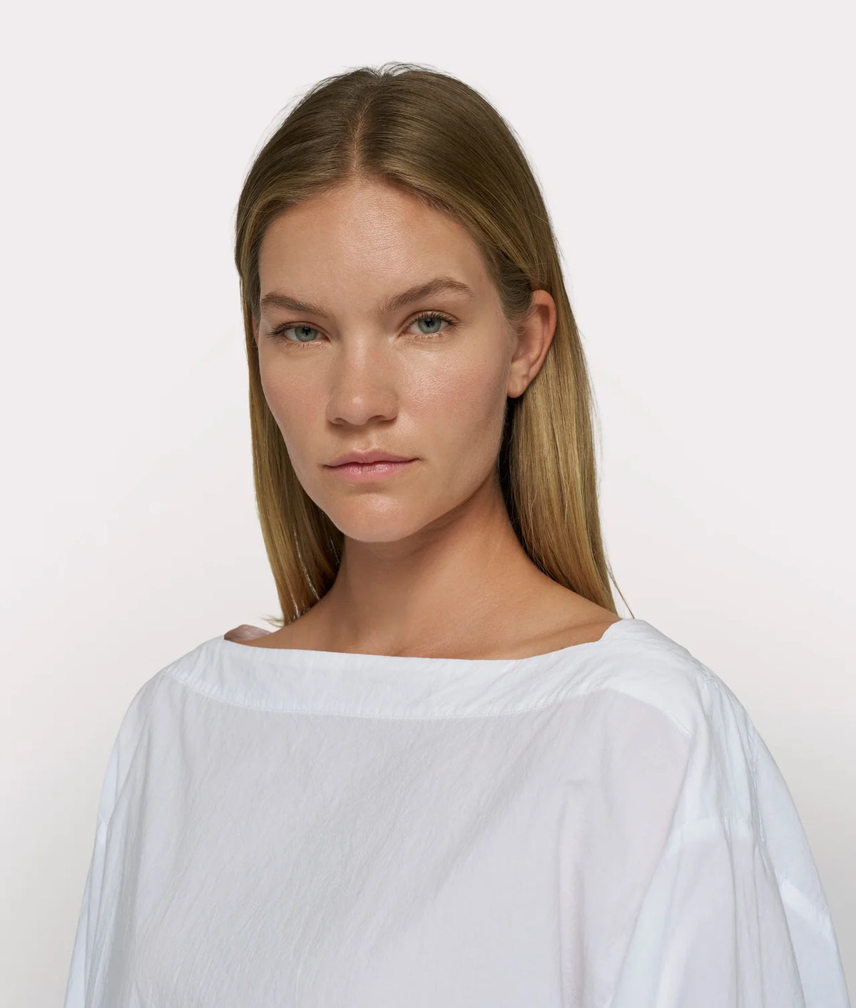 10DAYS AMSTERDAM Boatneck Blouse Poplin