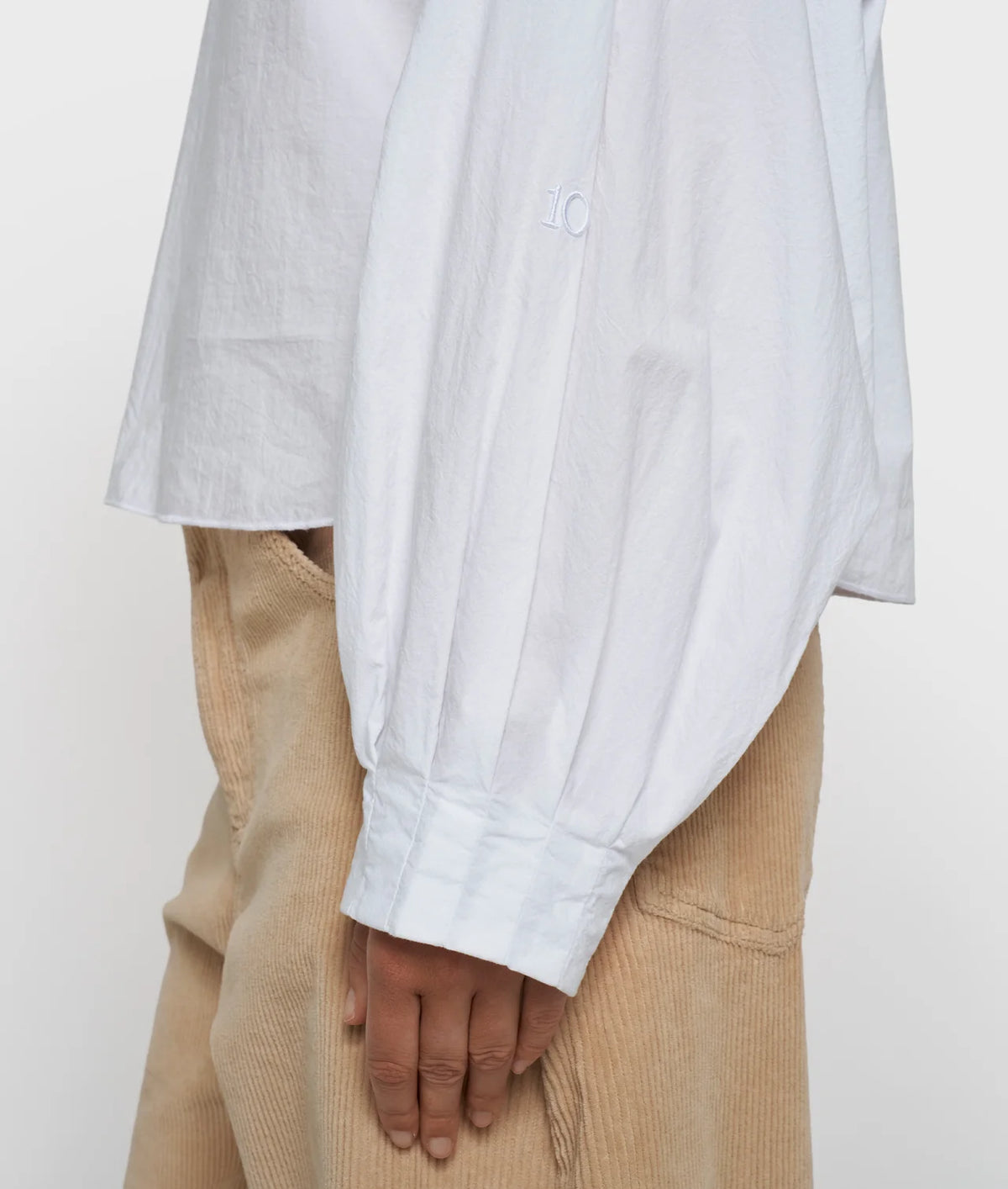 10DAYS AMSTERDAM Boatneck Blouse Poplin