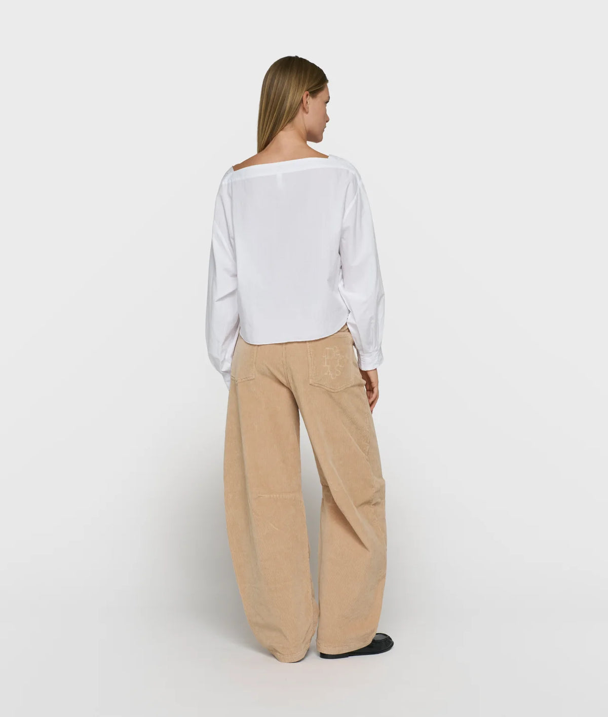 10DAYS AMSTERDAM Boatneck Blouse Poplin