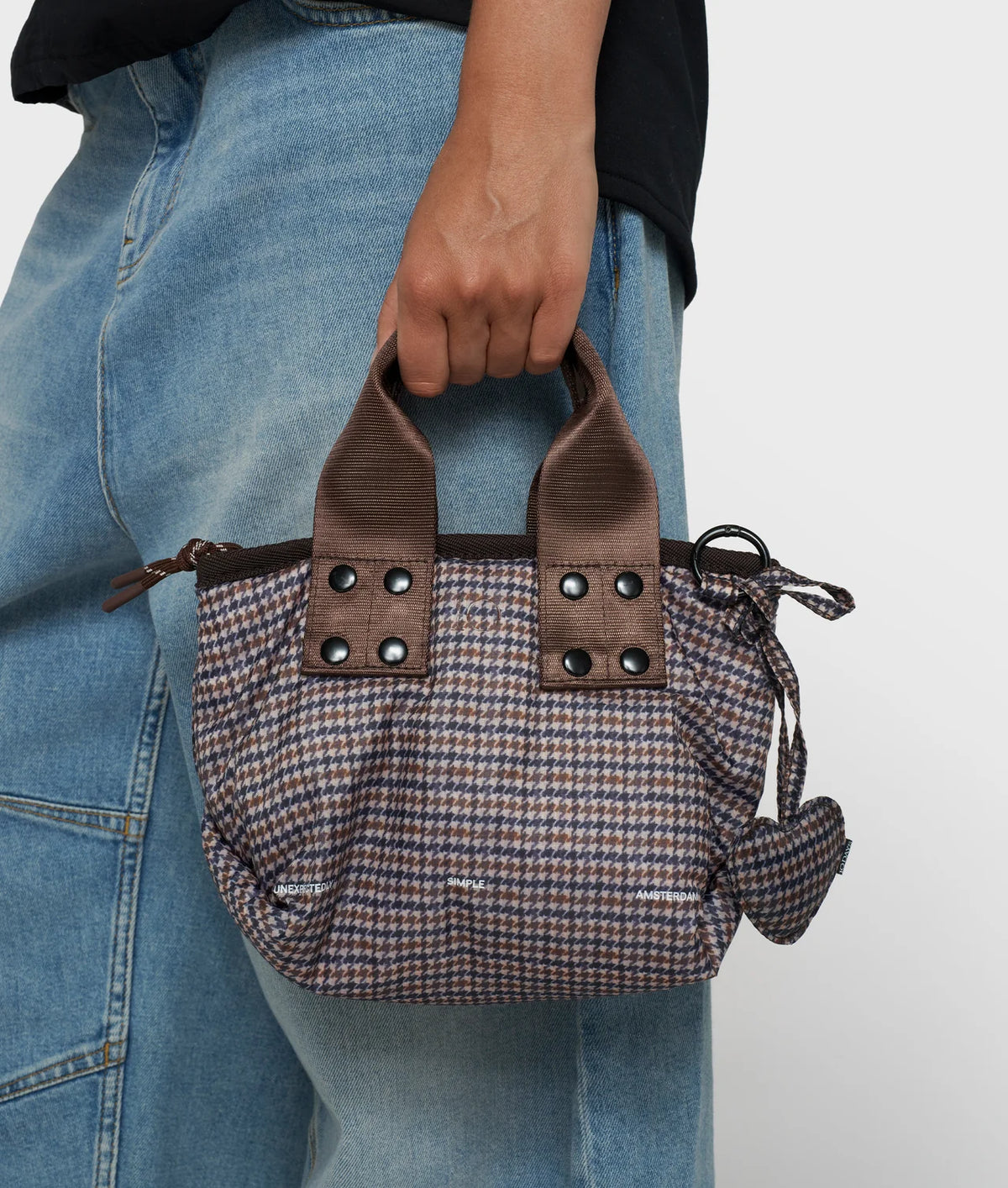 10DAYS AMSTERDAM Small Padded Shopper Check