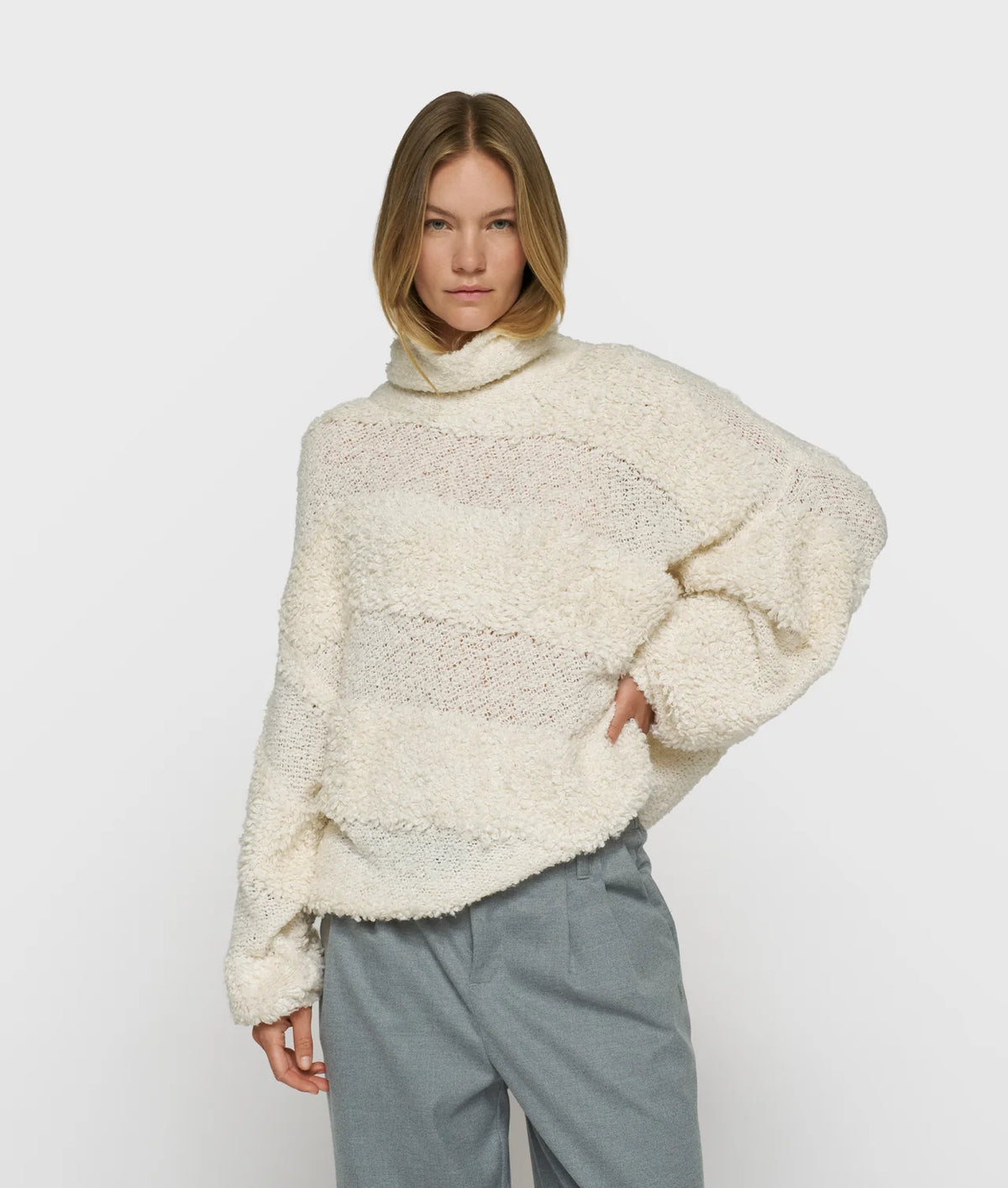 10DAYS AMSTERDAM Loop Knit Sweater