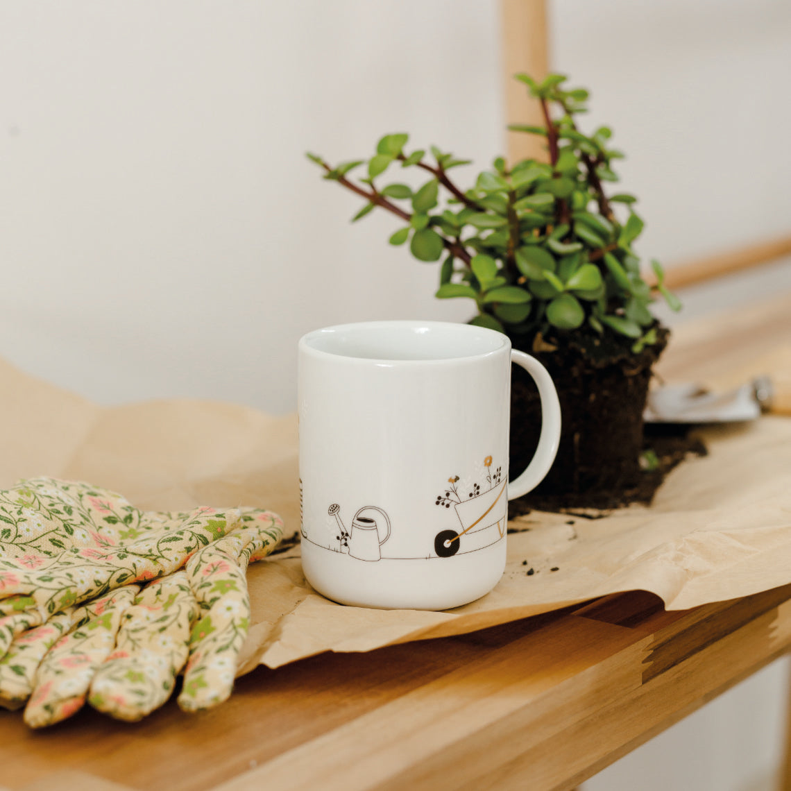 RAEDER DESIGN Hobby Geschenktasse Garten