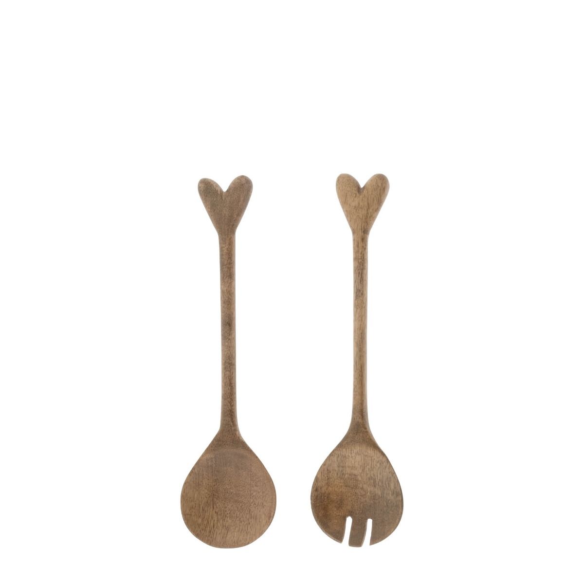 BASTION COLLECTIONS Salatbesteck Wood