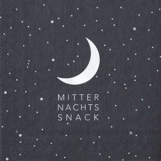 RAEDER DESIGN Cocktailservietten - Mitternachtssnack