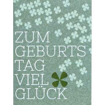 RÄDER DESIGN Minikarte Zum Geburtstag viel Glück