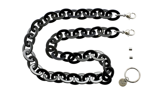 FRANK AND LUCIE Brillenkette Shiny Black