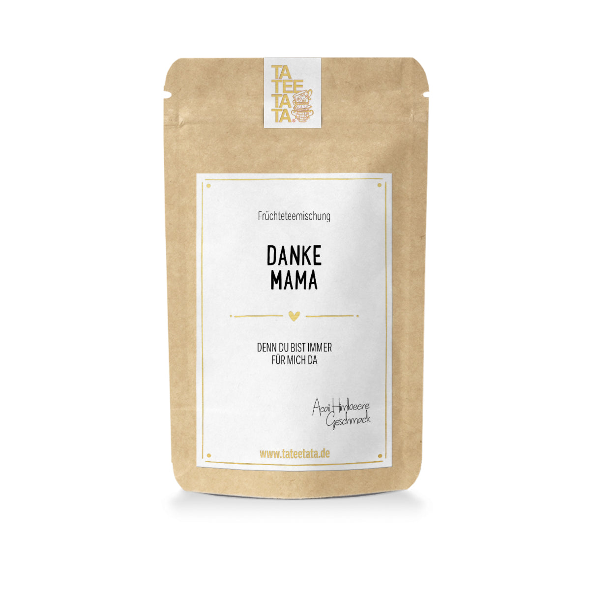 TaTeeTaTa Danke Mama - Früchtete Erdbeer-Maracuja