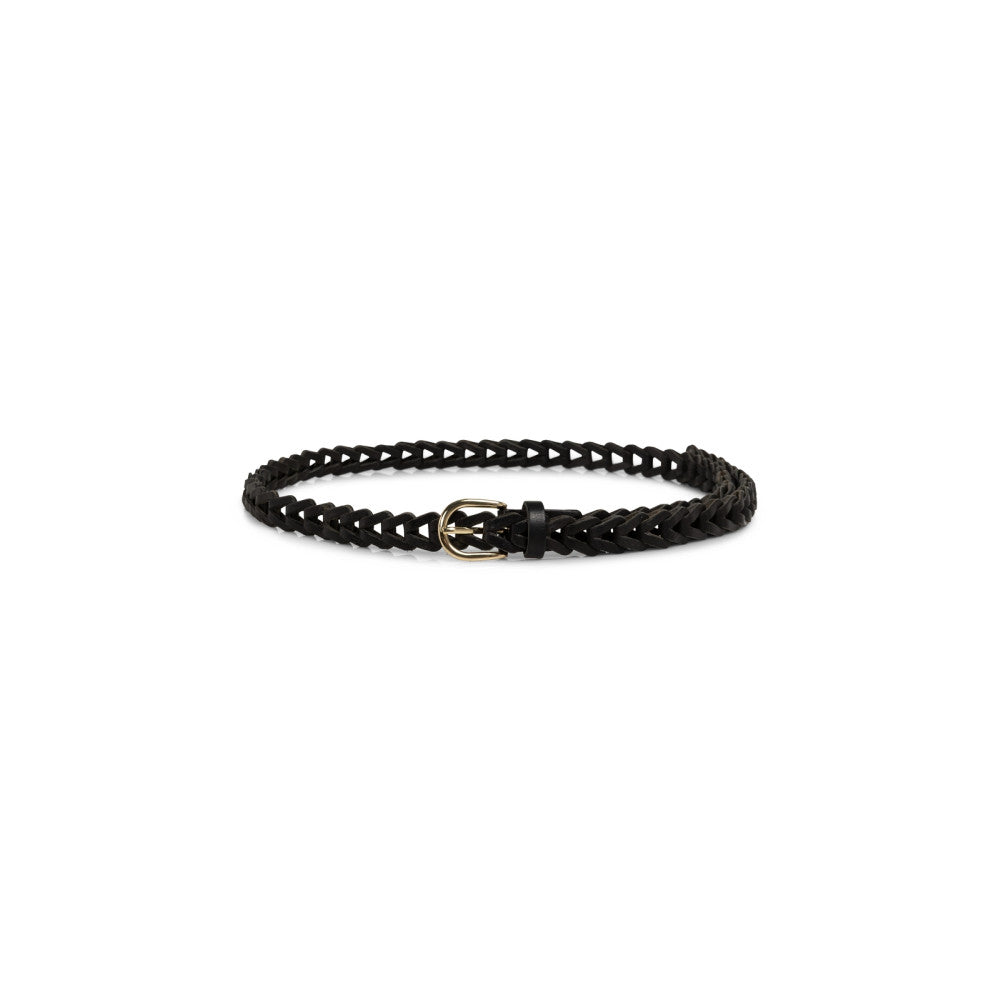 YAYA Ledergürtel Black