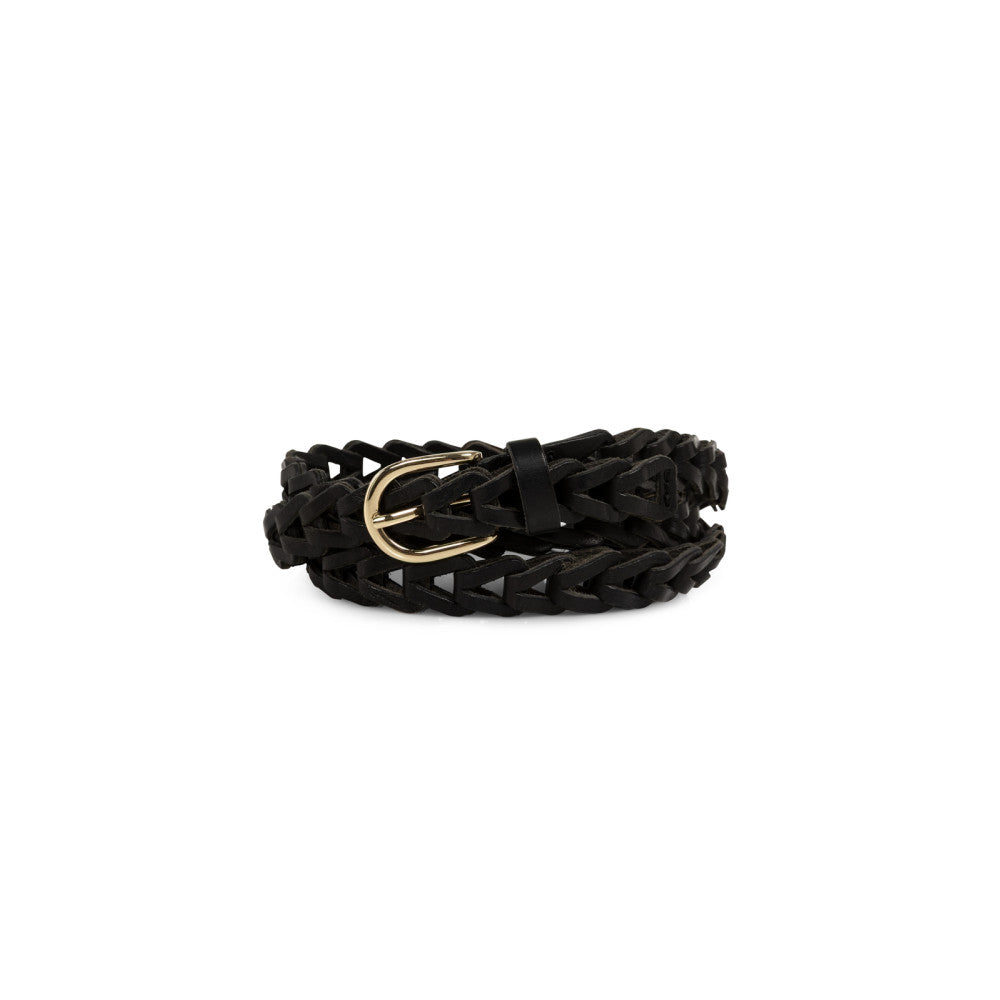 YAYA Ledergürtel Black