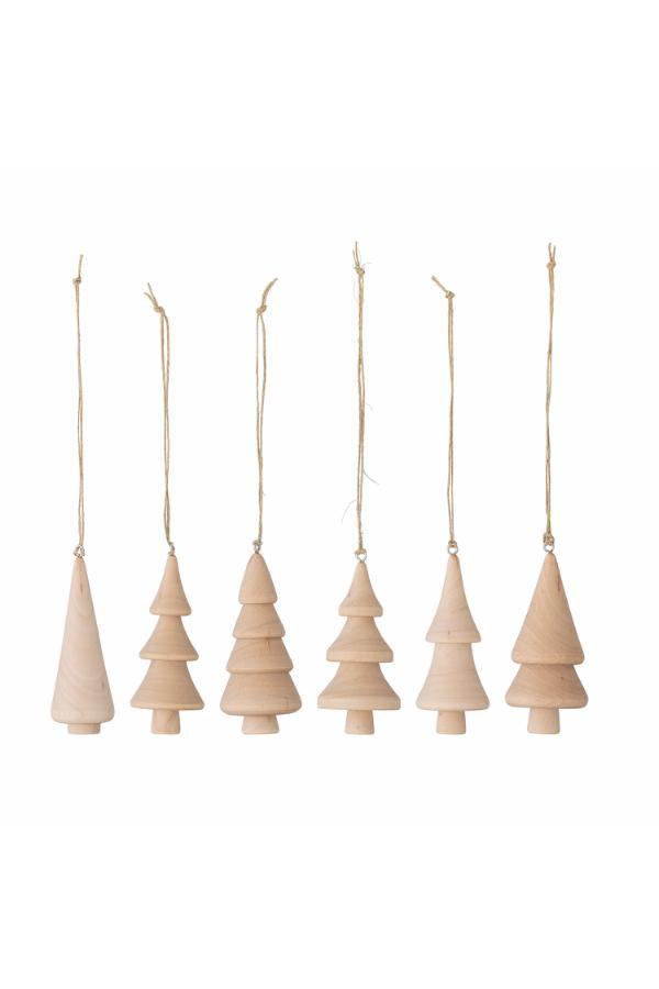 BLOOMINGVILLE Jivani Ornament-Set Natur