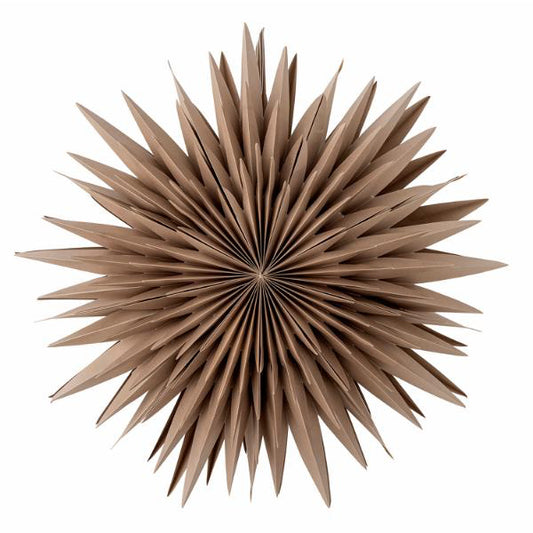 BLOOMINGVILLE Elijas Stern mit Beleuchtung - Braun