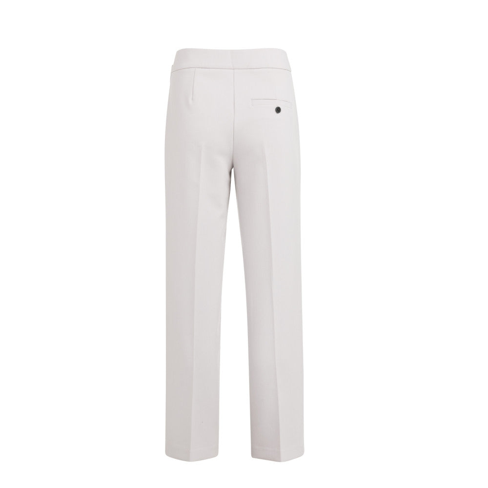 YAYA Hose mit asymetrischen Bund Steel Wool Grey