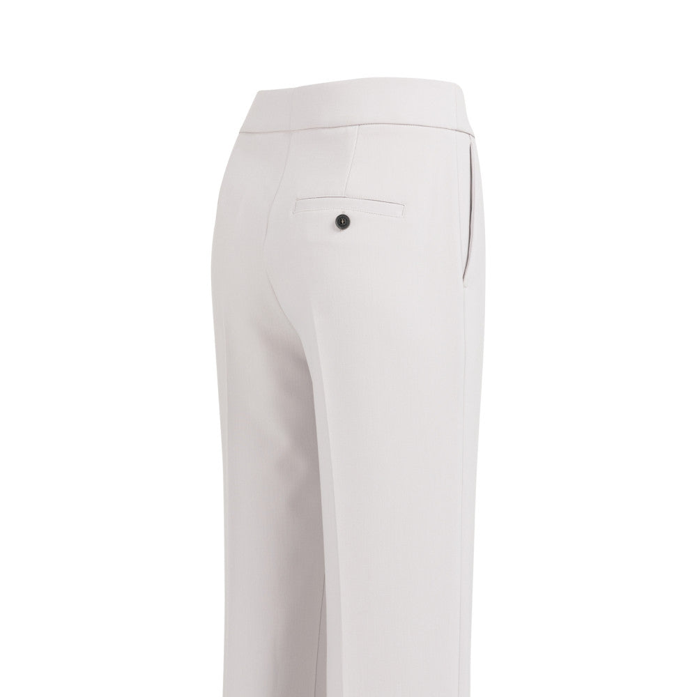 YAYA Hose mit asymetrischen Bund Steel Wool Grey