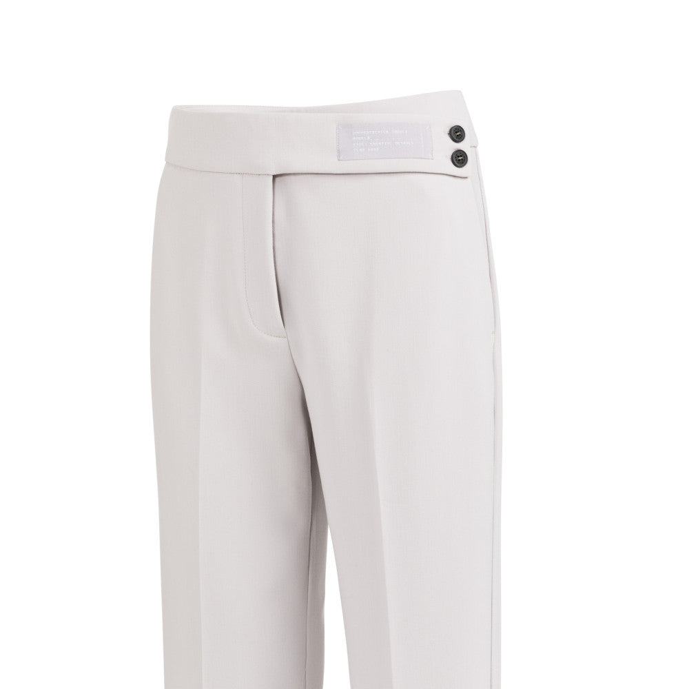 YAYA Hose mit asymetrischen Bund Steel Wool Grey