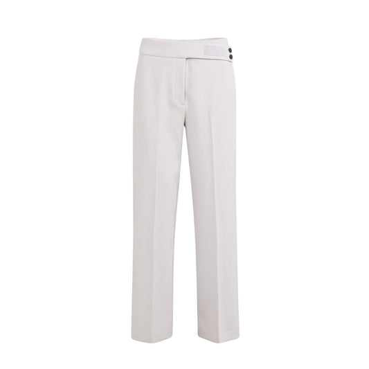 YAYA Hose mit asymetrischen Bund Steel Wool Grey