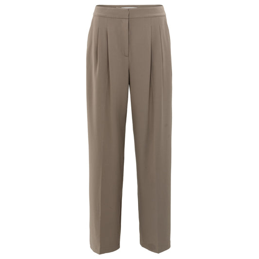 YAYA Hose mit weitem Bein und Bundfalten