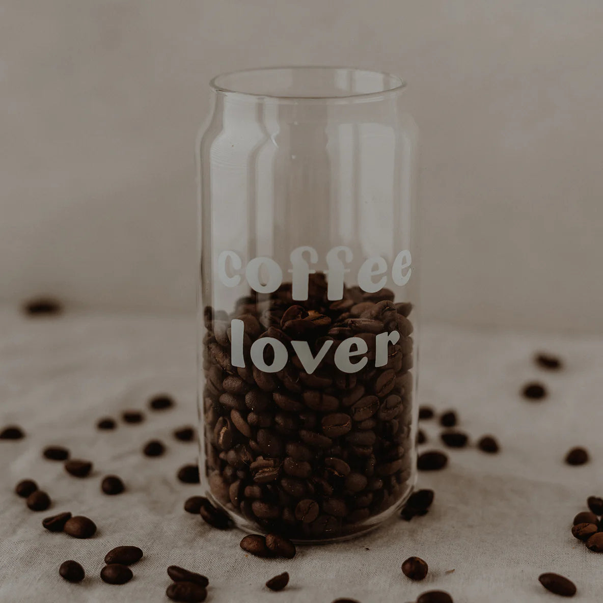 EULENSCHNITT Hohes Trinkglas Coffee Lover