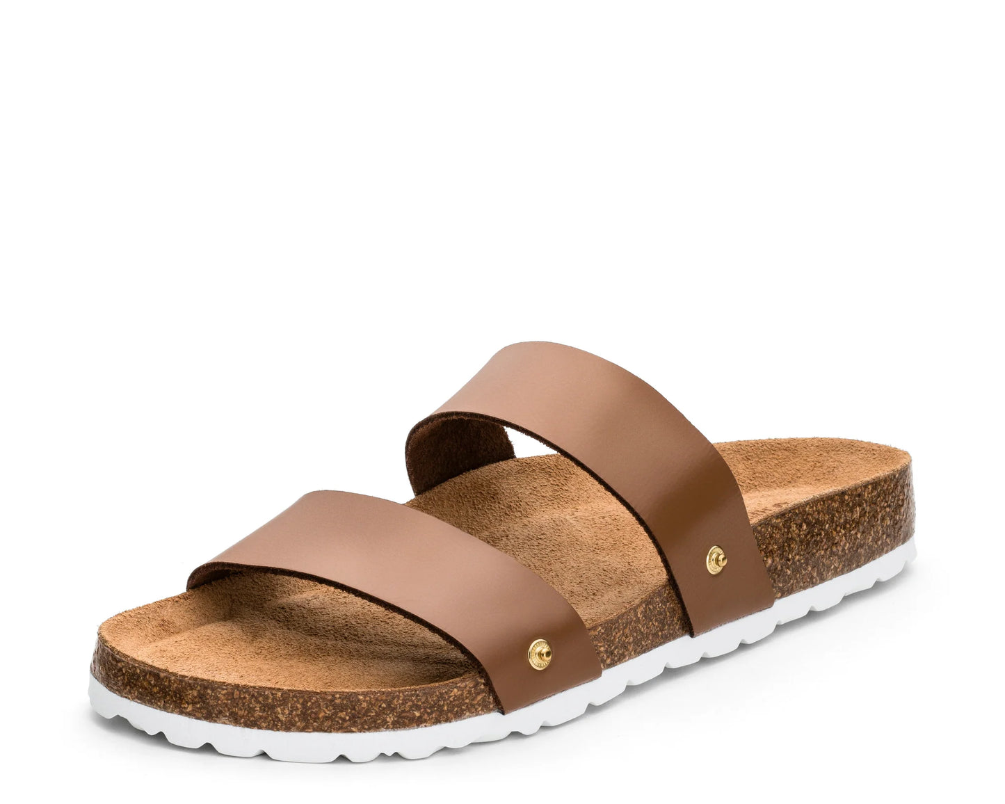 HEY MARLY Sandale Casual Cork Cognac