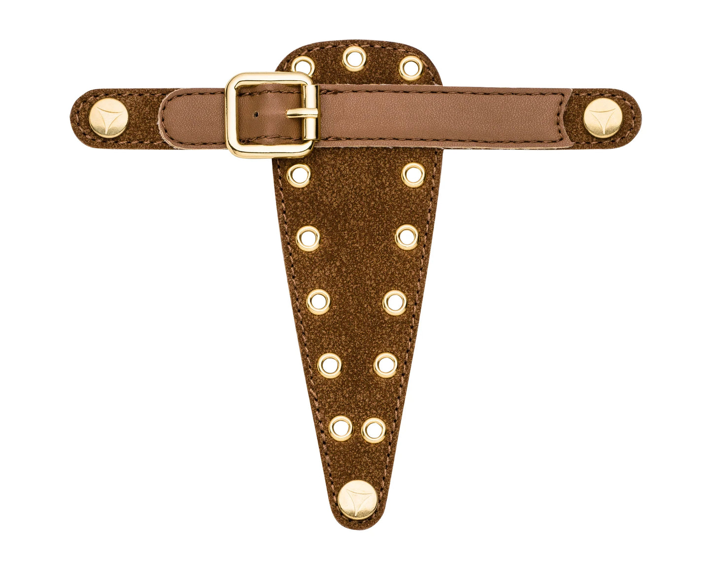 HEY MARLY Zehentrenner Topping Eyelet Classic Cognac