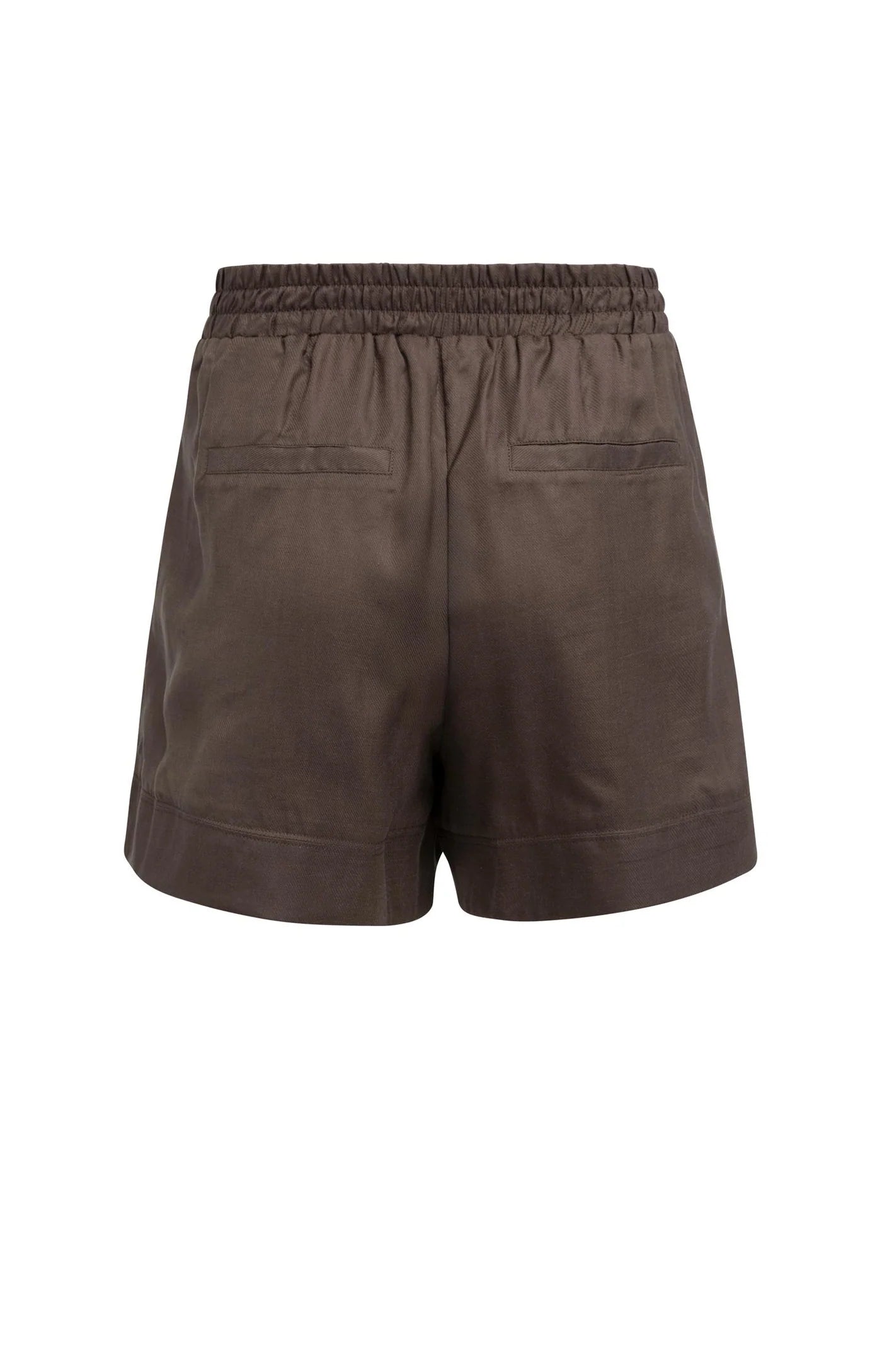 YAYA Highwaist Shorts Aubergine Purple