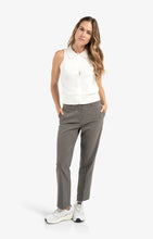Lade das Bild in den Galerie-Viewer, YAYA Hose mit doppelten Bund Dark Taupe
