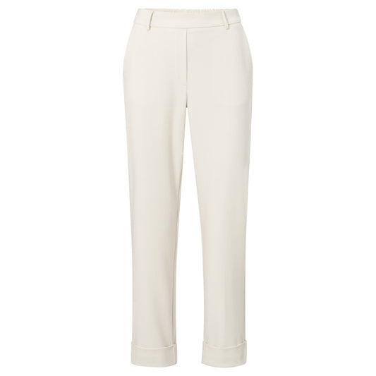 YAYA Hose mit Umschlag Chalk White