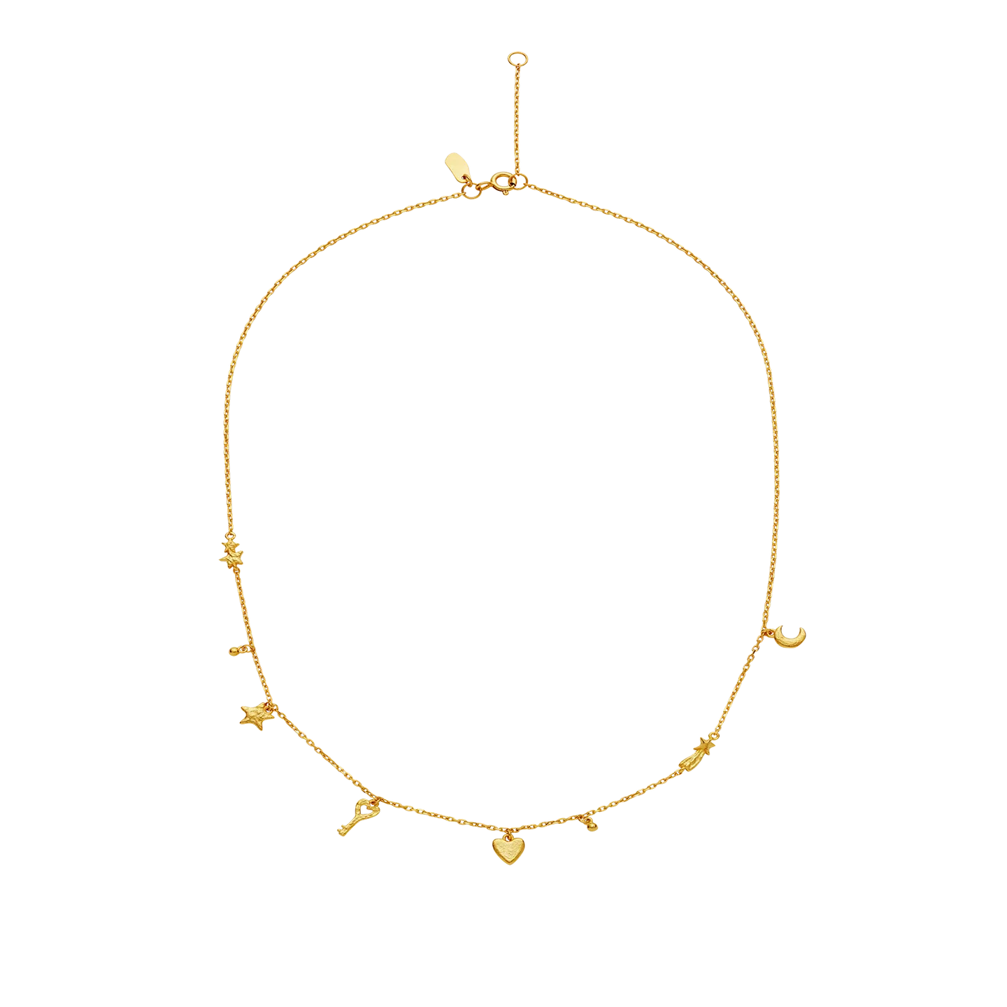 MAANESTEN Idra Halskette Gold