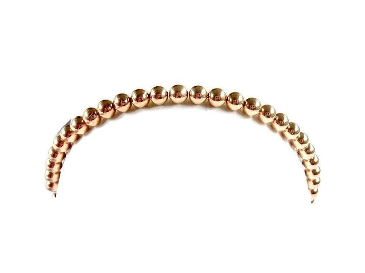 GNOES AMSTERDAM Flex Armband Gold 5 mm