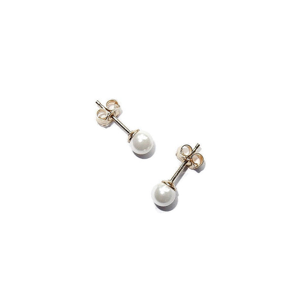 GNOES AMSTERDAM Ohrstecker Mini Studs mit Kristallperle