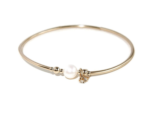 GNOES AMSTERDAM Armband Bangle mit Süsswasserperle BFP2772 Gold