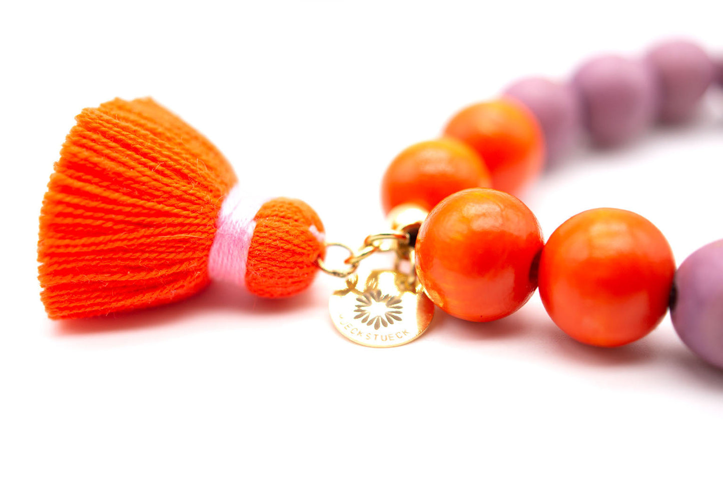 SCHMÜCKSTÜCK Mala Single Armband Purple Fire