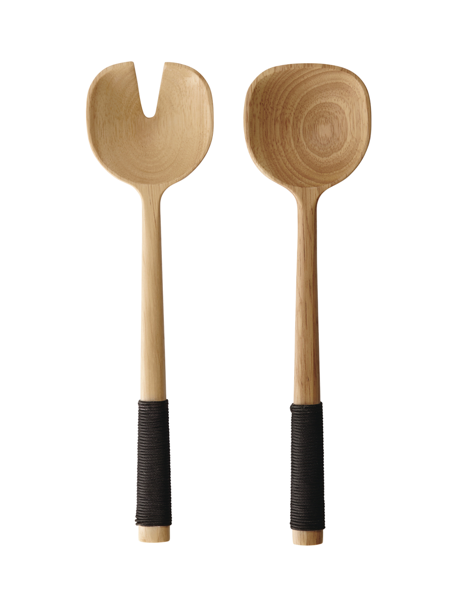 ASA SELECTION Salatbesteck Wooden
