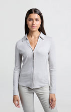 Lade das Bild in den Galerie-Viewer, YAYA Jerseybluse Grey Melange
