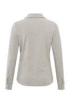 Lade das Bild in den Galerie-Viewer, YAYA Jerseybluse Grey Melange
