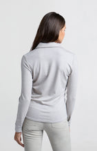 Lade das Bild in den Galerie-Viewer, YAYA Jerseybluse Grey Melange
