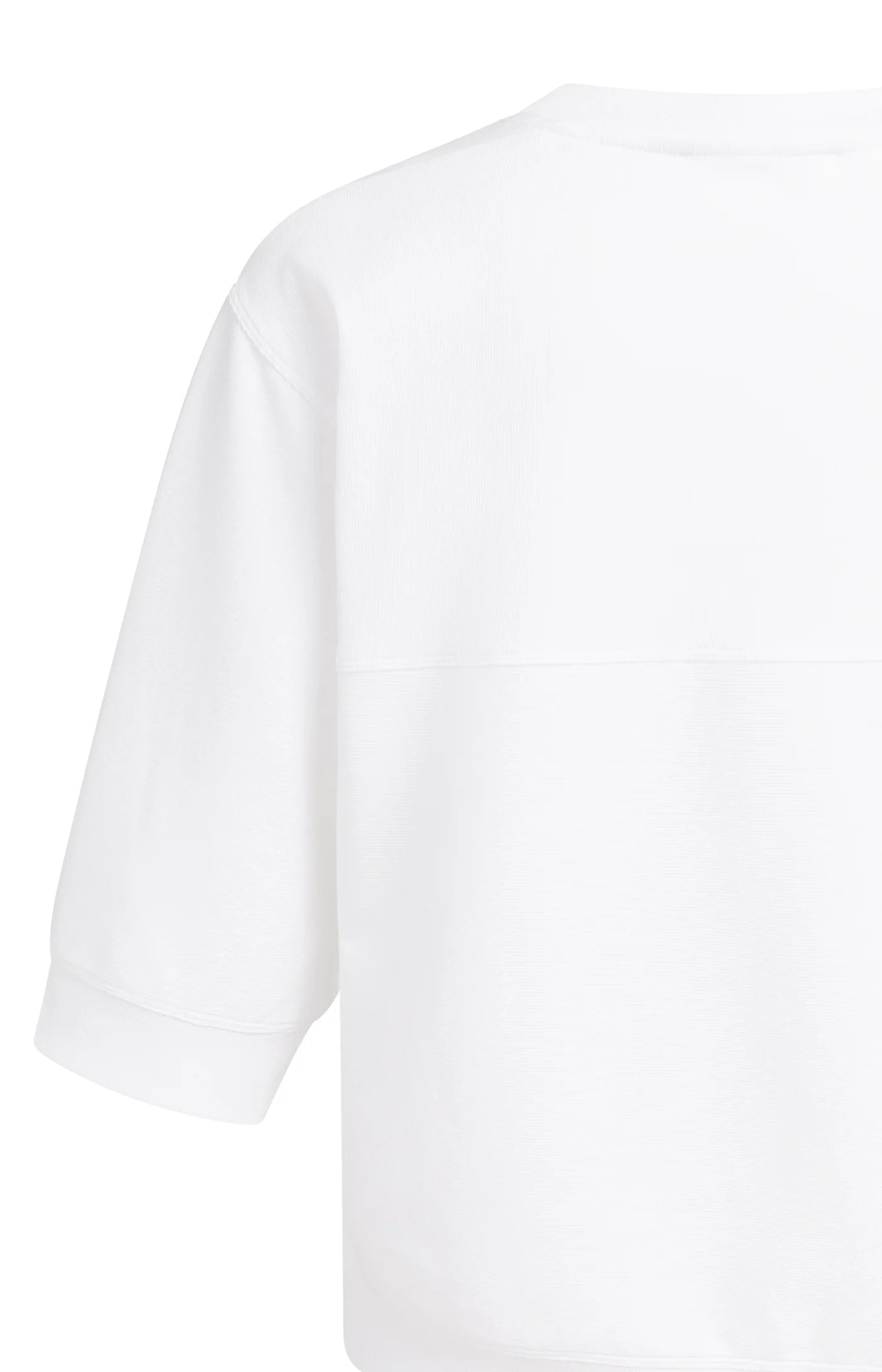 YAYA Jersey Kurzarmshirt Pure White