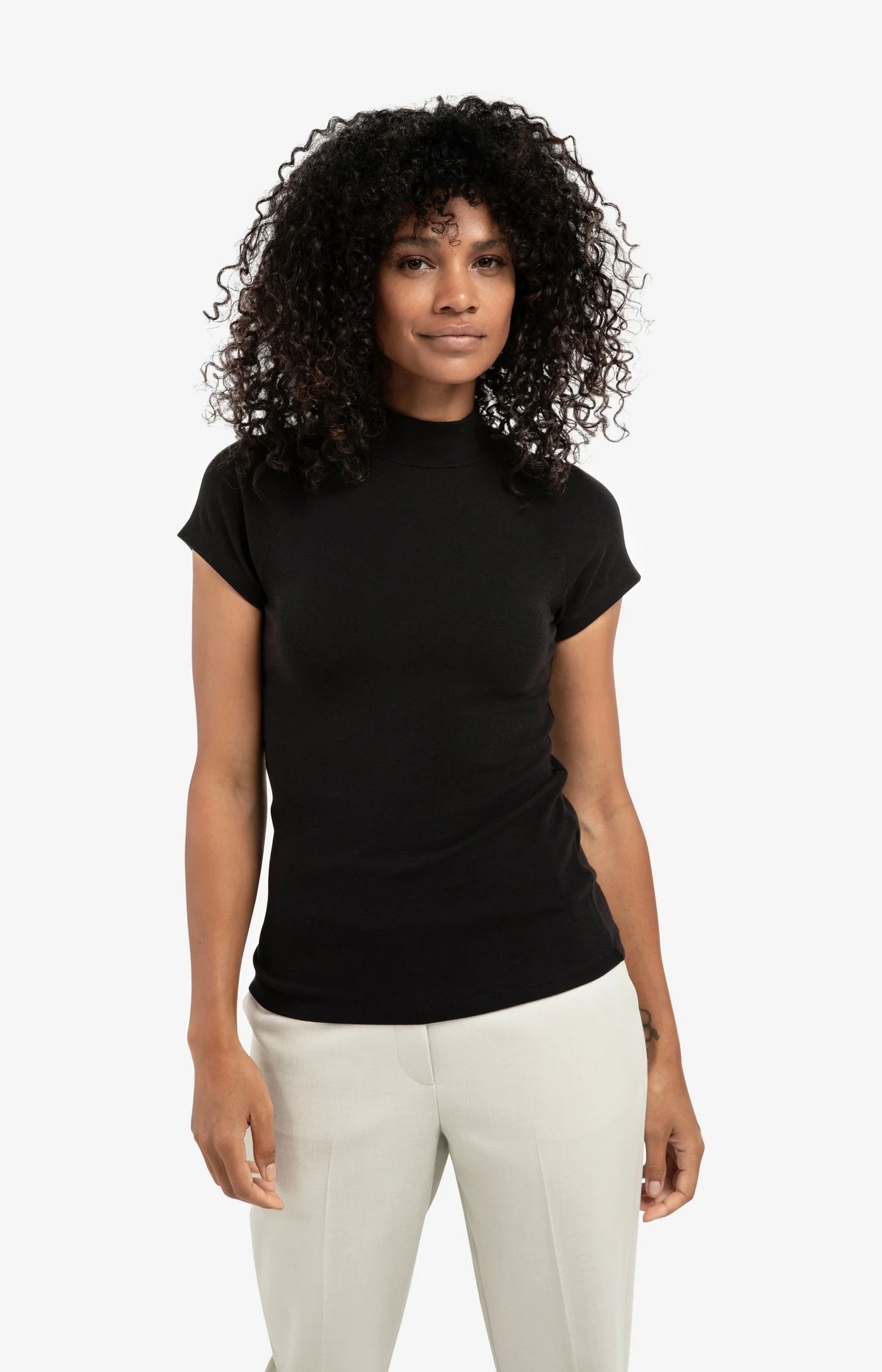 YAYA Pullover Jersey-Oberteil mit Raglanärmel