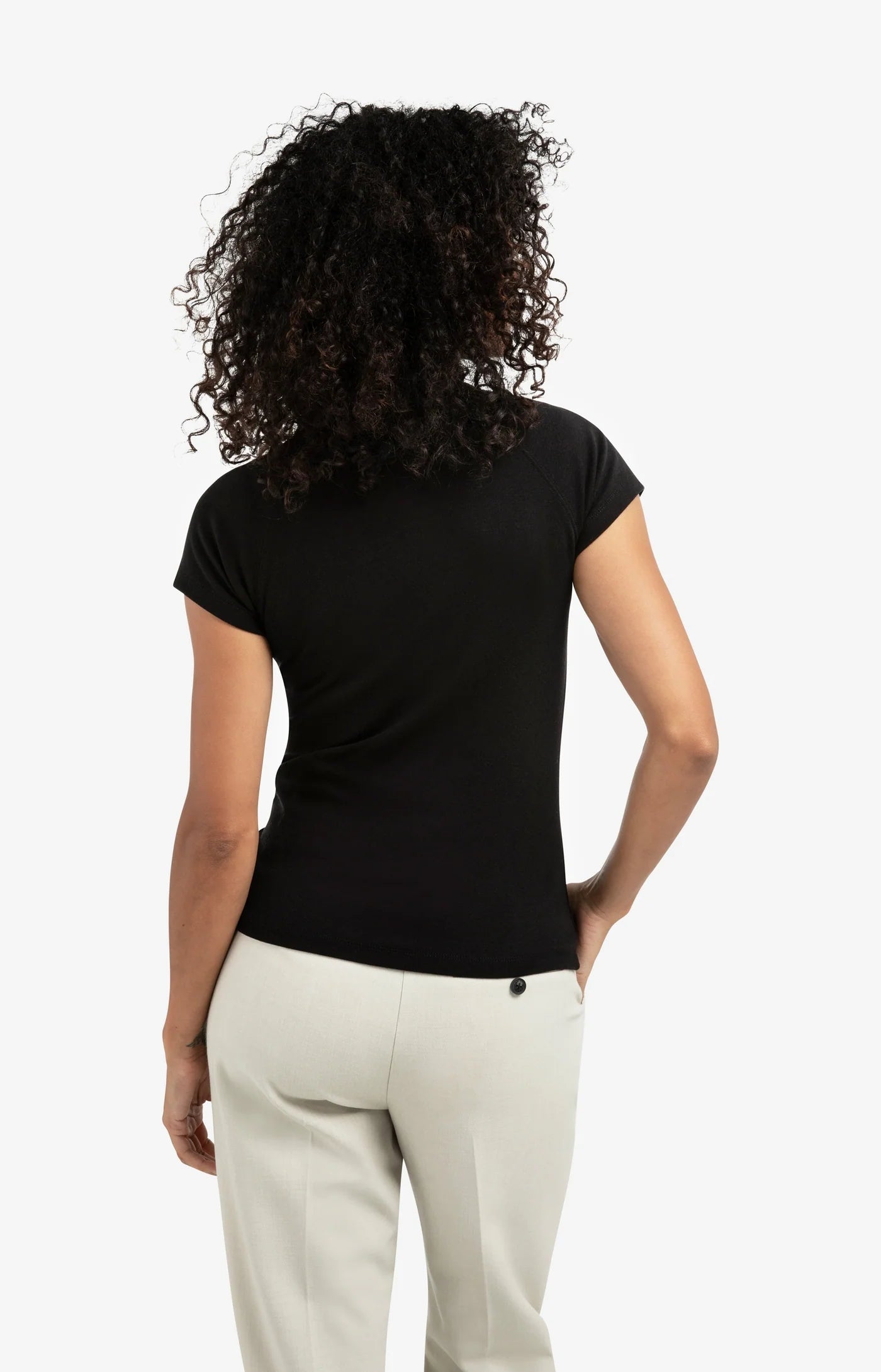 YAYA Pullover Jersey-Oberteil mit Raglanärmel