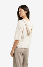 Lade das Bild in den Galerie-Viewer, YAYA Kapuzenpullover mit kurzen Arm

