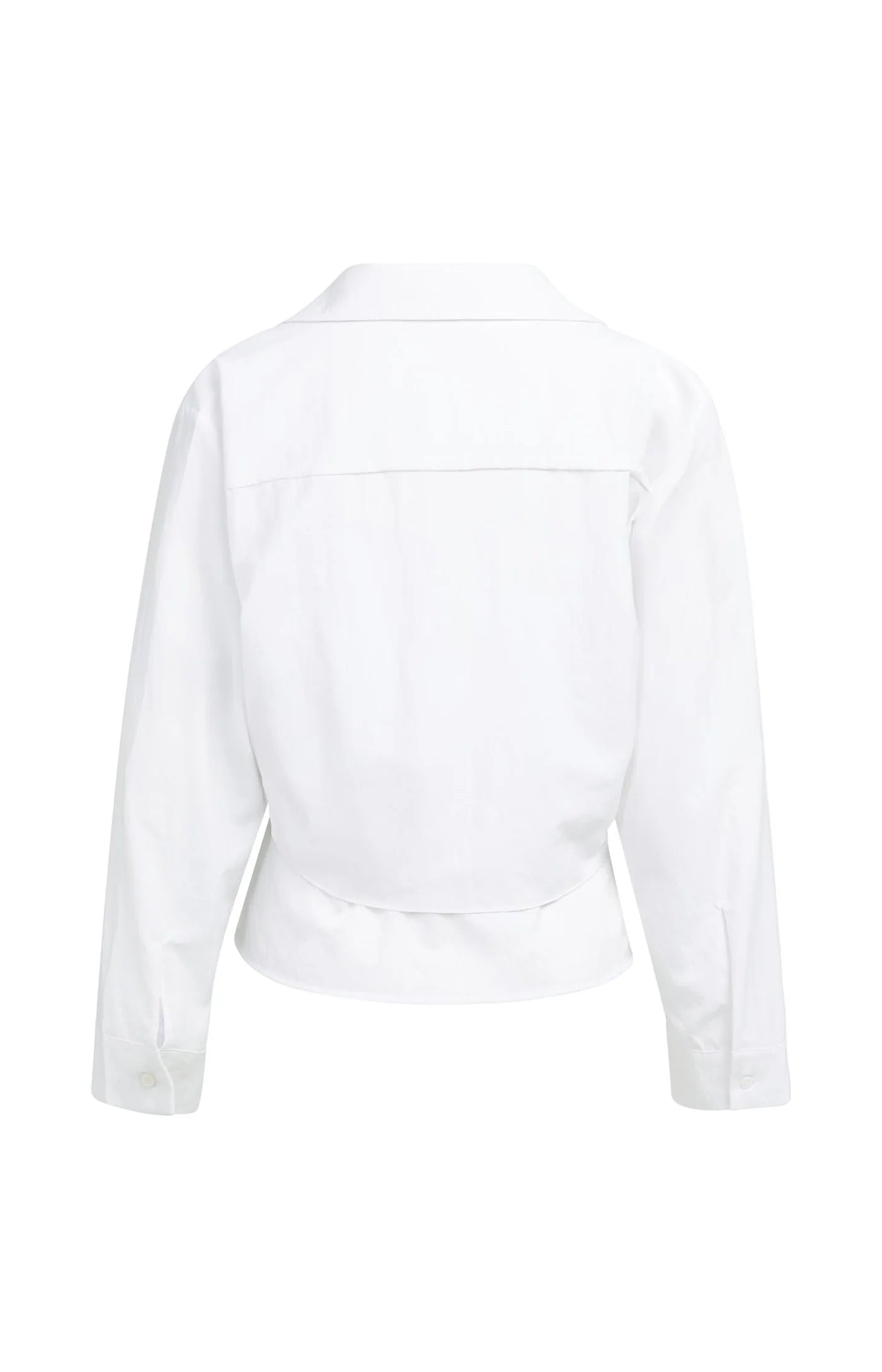 YAYA Bluse mit Knoten und passenden Top - Pure White