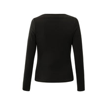 Lade das Bild in den Galerie-Viewer, YAYA Pullover Jersey-Oberteil mit Plisseedetails
