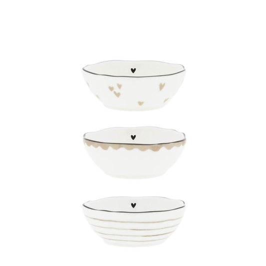 BASTION COLLECTIONS Schalen Small Natural Print