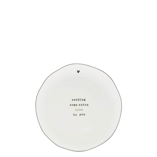 BASTION COLLECTIONS Kuchenteller Sending Love