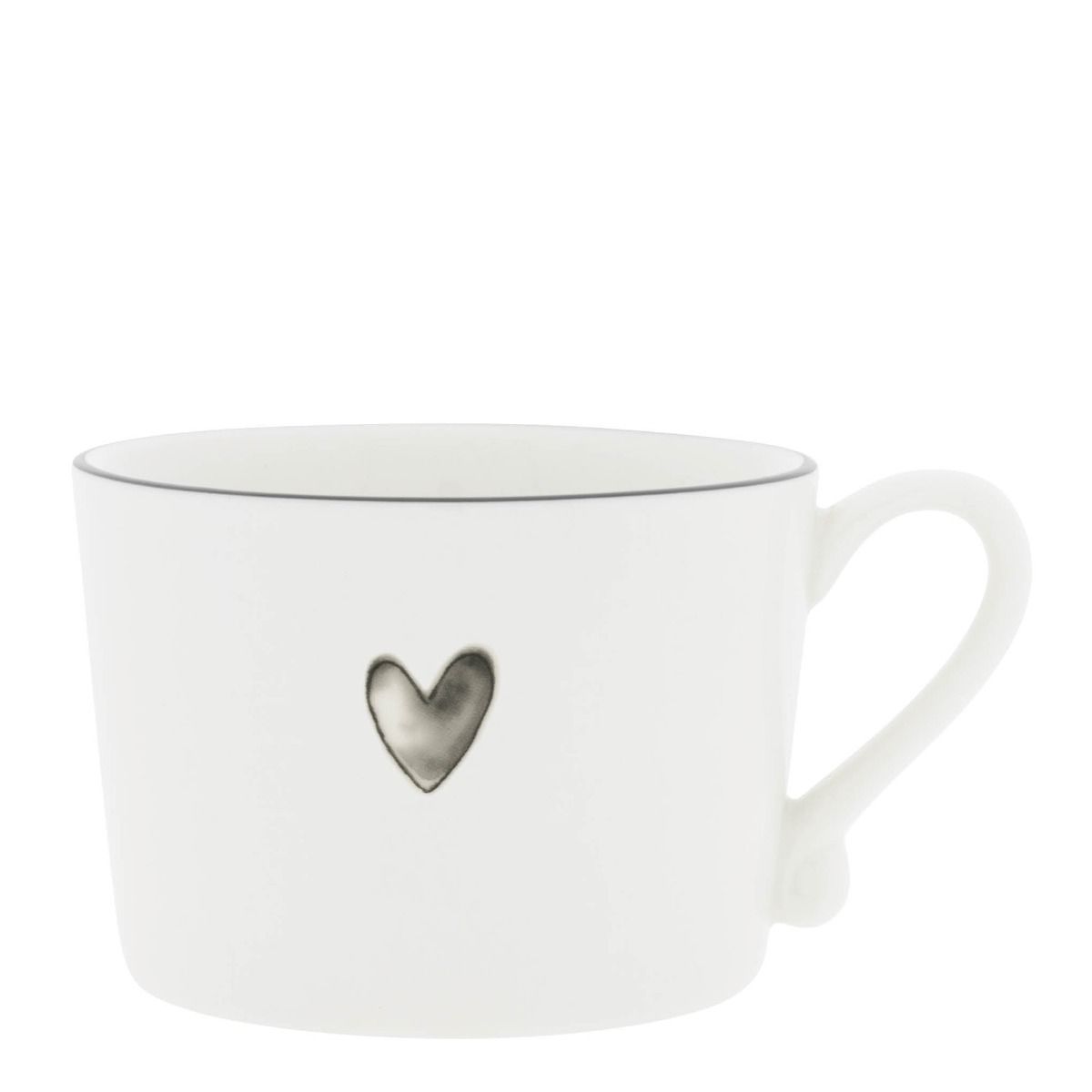 BASTION COLLECTIONS Tasse Watercolour Black Heart